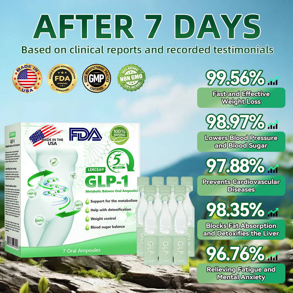 30% OFF🎁🎁𝐋𝙀𝑹𝐂𝗘𝗔® 𝑮𝗟𝐏-𝟭 Metabolic Balance Oral Ampoules👩‍⚕️