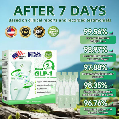 30% OFF🎁🎁𝐋𝙀𝑹𝐂𝗘𝗔® 𝑮𝗟𝐏-𝟭 Metabolic Balance Oral Ampoules👩‍⚕️